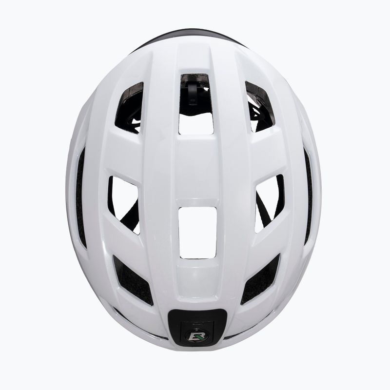 Kask rowerowy Rockbros 100036002 With Remote Control and Warning Light white 5
