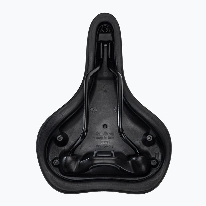 Siodełko rowerowe damskie Selle Royal Premium Moderate 60st. Wave black 4