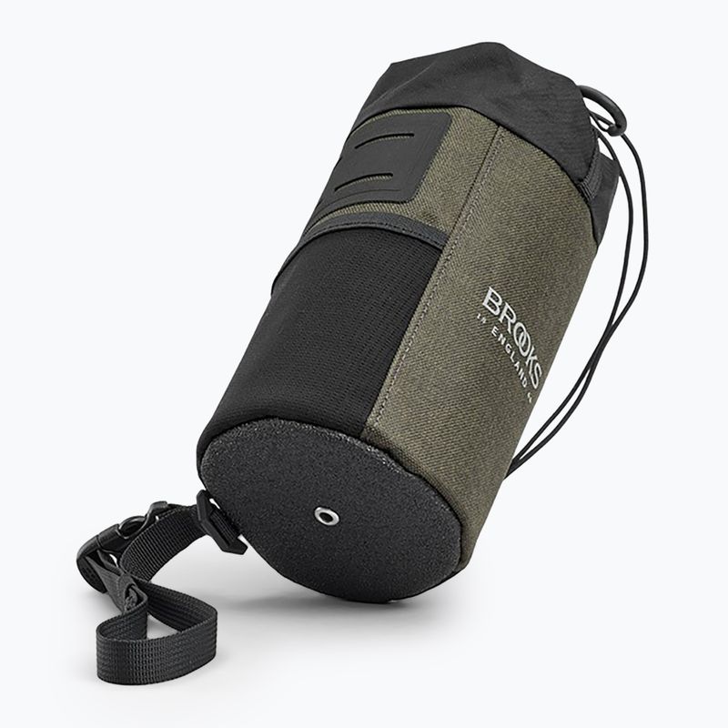 Torba rowerowa na kierownicę Brooks England Scape Feed Pouch 1 l mud green 3