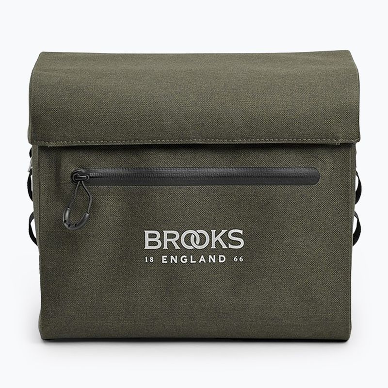 Torba rowerowa na kierownicę Brooks England Scape Case 8 l mud green 2