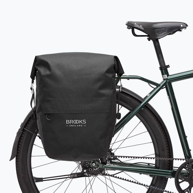 Sakwa rowerowa Brooks England Scape Pannier Large 18-22 l black 6