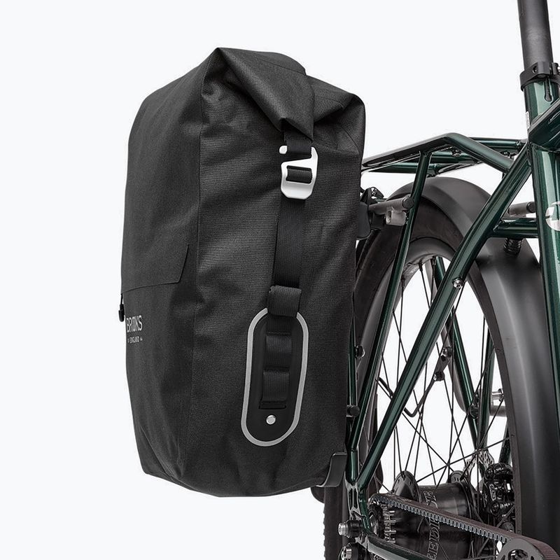 Sakwa rowerowa Brooks England Scape Pannier Large 18-22 l black 7