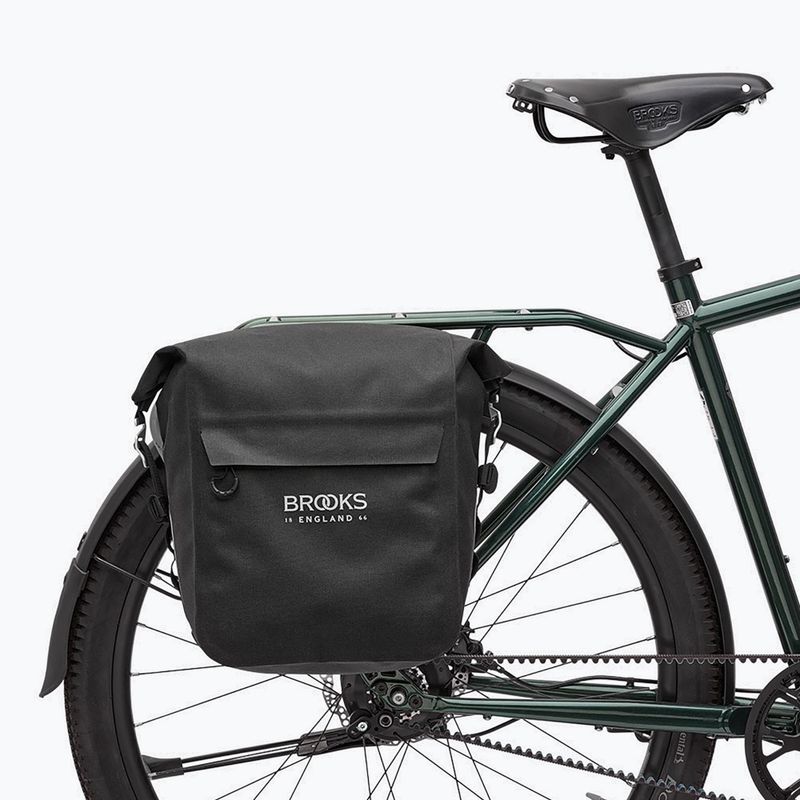 Sakwa rowerowa Brooks England Scape Pannier Small 10-13 l black 7