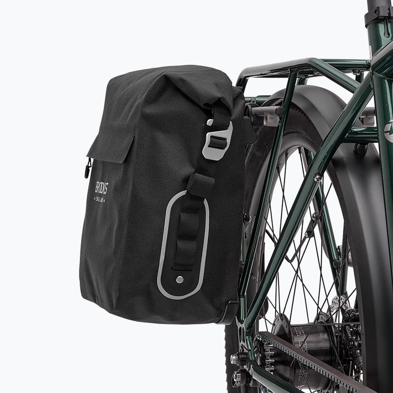 Sakwa rowerowa Brooks England Scape Pannier Small 10-13 l black 8