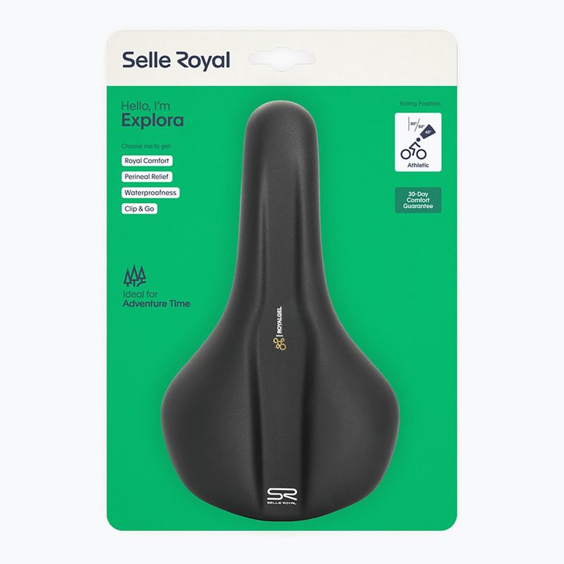 Siodełko rowerowe Selle Royal Explora Athletic 45St. black 4