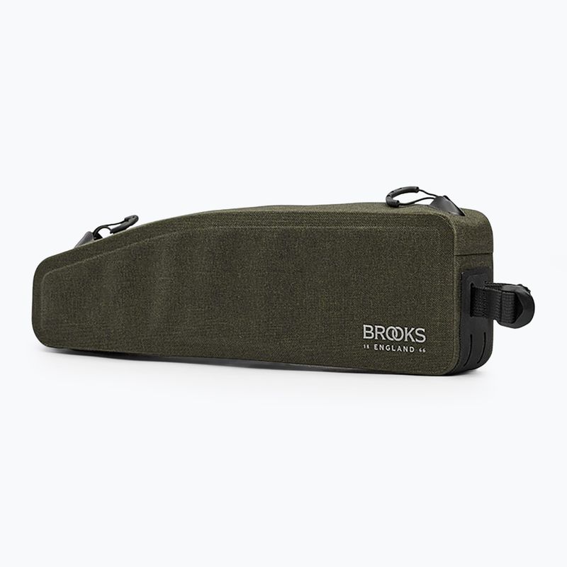 Torba rowerowa na ramę Brooks England Scape Long Top 1,5 l mud green 2