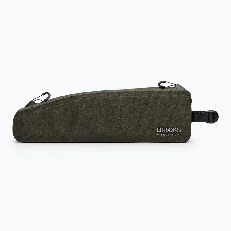 Torba rowerowa na ramę Brooks England Scape Long Top 1,5 l mud green 3