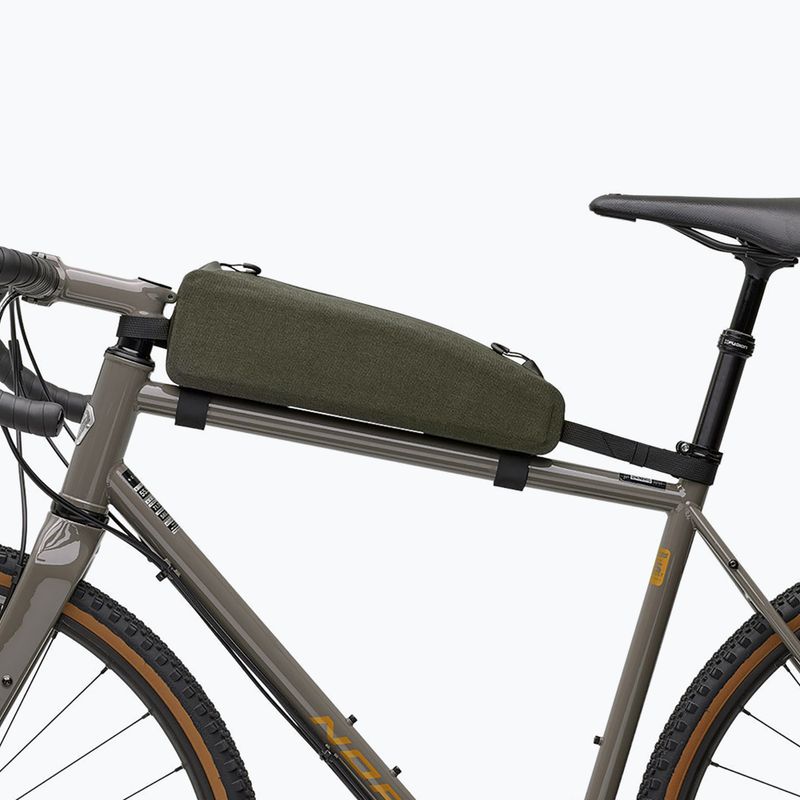 Torba rowerowa na ramę Brooks England Scape Long Top 1,5 l mud green 5