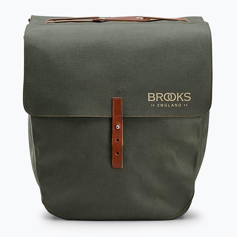 Sakwa rowerowa Brooks England Brick Lane Panniers 30 l sage green/honey 3