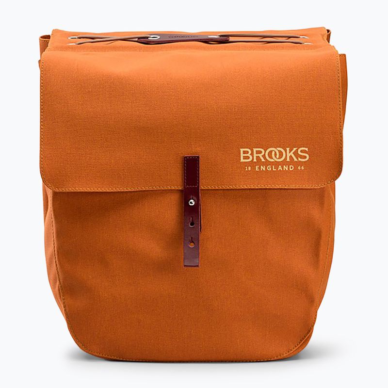 Sakwa rowerowa Brooks England Brick Lane Panniers 30 l gooseback/maroon 3
