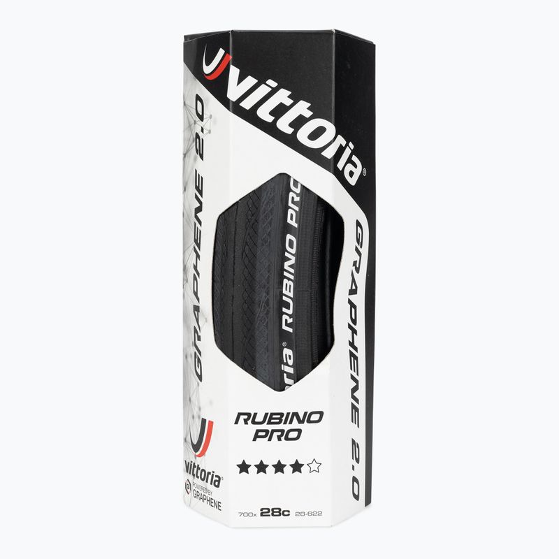 Opona rowerowa Vittoria Rubino Pro G2.0 700 x 28C czarny 2
