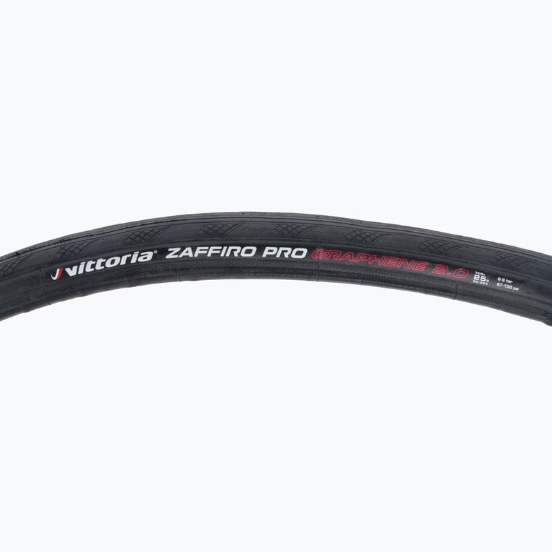 Opona rowerowa Vittoria Zaffiro Pro V G2.0 700 x 25C czarny 3