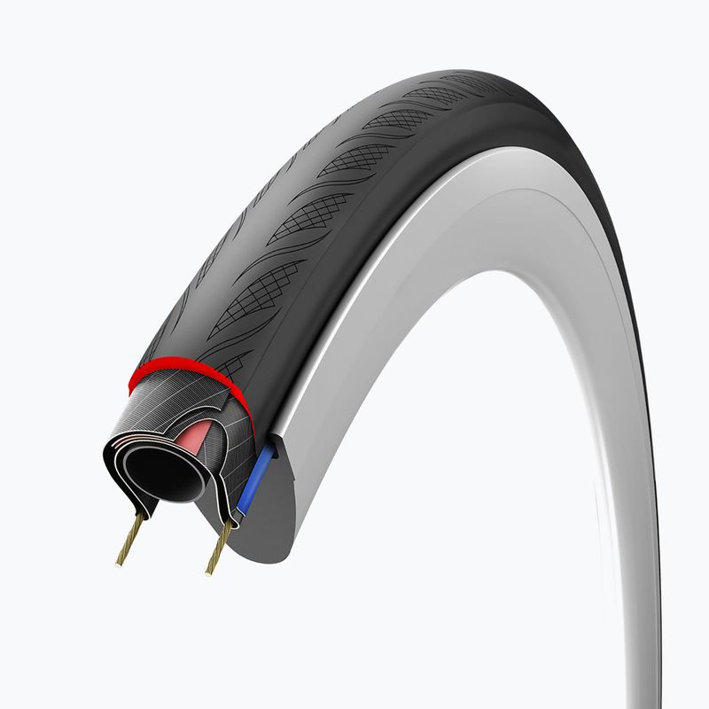 Opona rowerowa Vittoria Rubino V G2.0 700 x 30C czarny/beżowy 4