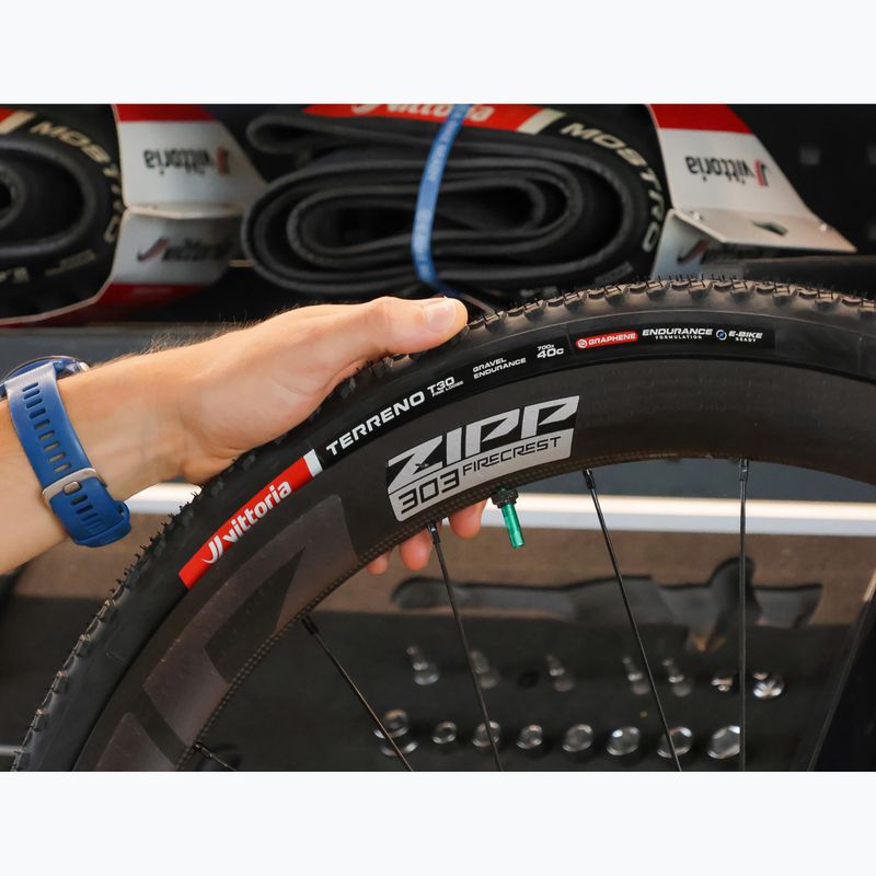 Opona rowerowa Vittoria Terreno T30 G2.0 TLR Gravel Endurance 700x40c czarny 6