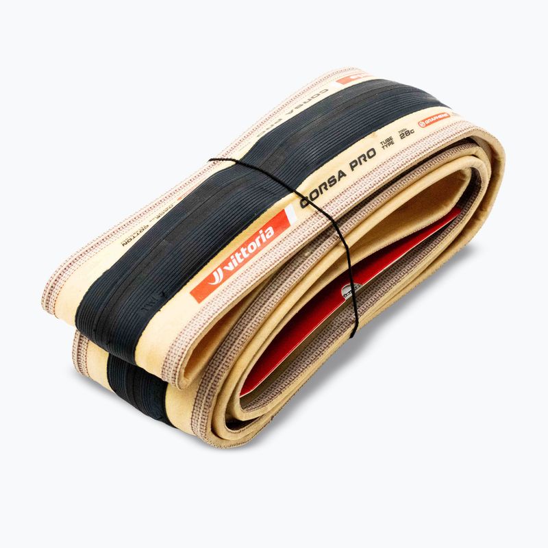 Opona rowerowa Vittoria Corsa Pro G2.0 700 x 30C czarny/beżowy 5