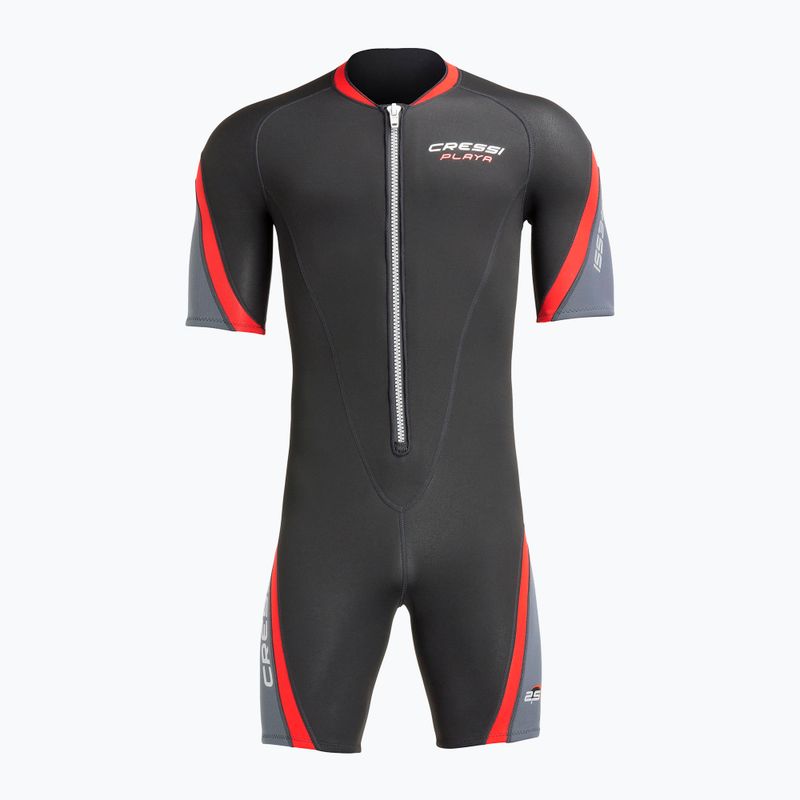 Pianka do pływania damska Cressi Playa Shorty 2.5 mm black/red