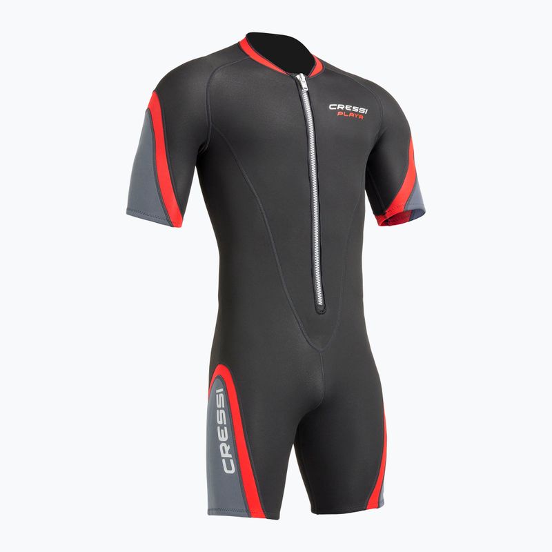 Pianka do pływania męska Cressi Playa Shorty 2.5 mm black/red 2