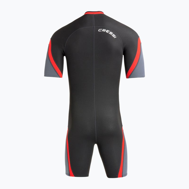 Pianka do pływania damska Cressi Playa Shorty 2.5 mm black/red 3