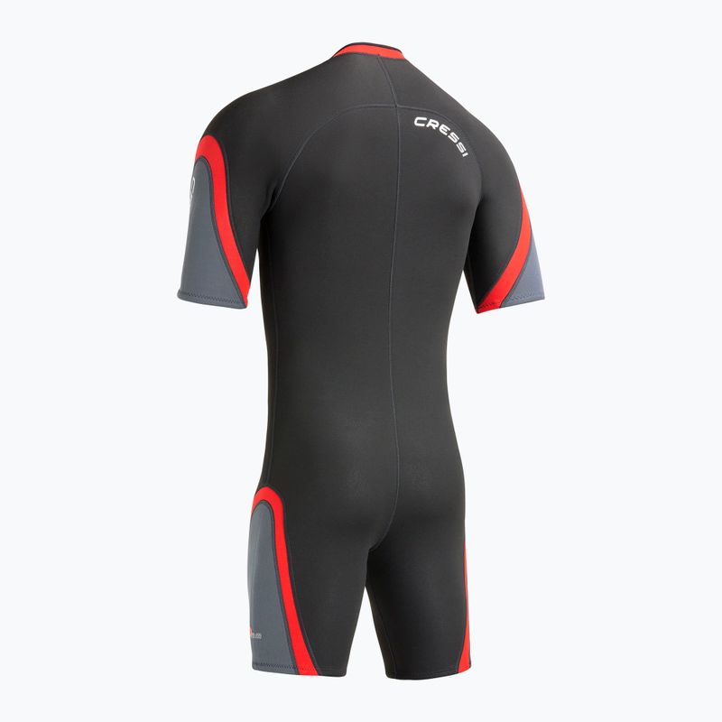 Pianka do pływania męska Cressi Playa Shorty 2.5 mm black/red 4