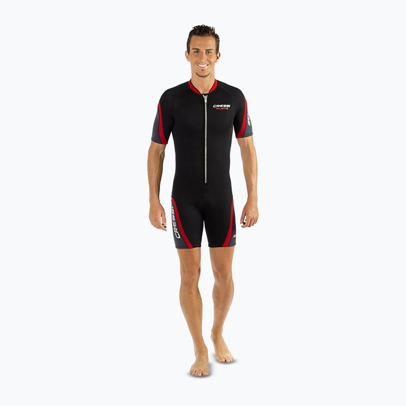 Pianka do pływania damska Cressi Playa Shorty 2.5 mm black/red 11