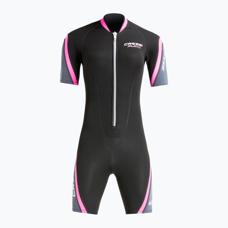 Pianka do pływania damska Cressi Playa Shorty 2.5 mm black/pink