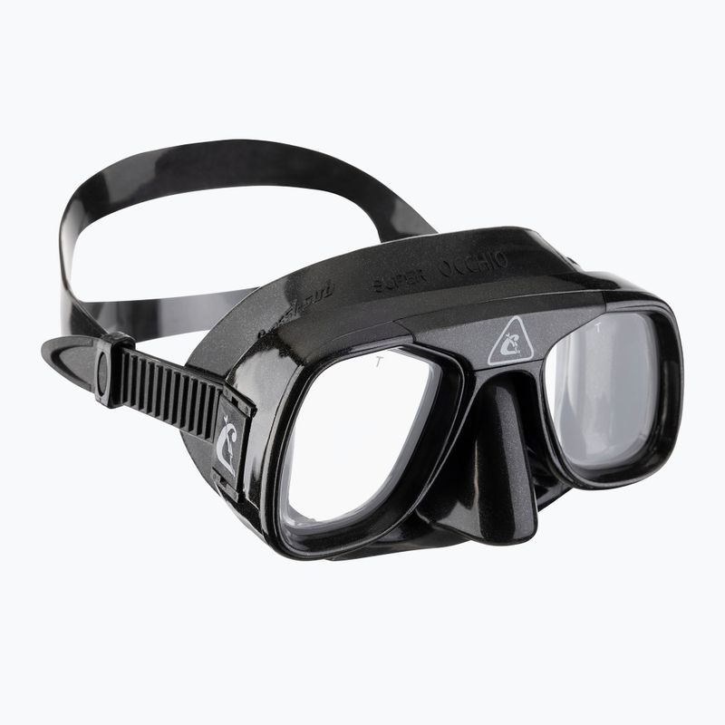 Maska do nurkowania Cressi Superocchio black/black