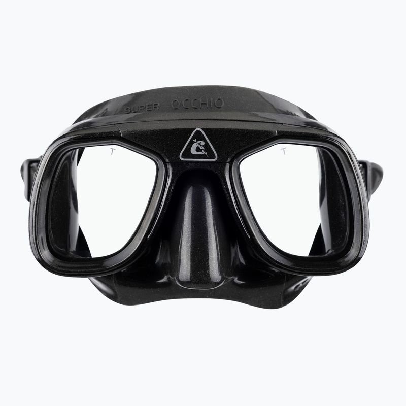 Maska do nurkowania Cressi Superocchio black/black 2