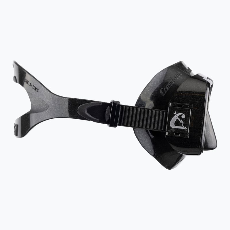 Maska do nurkowania Cressi Superocchio black/black 3