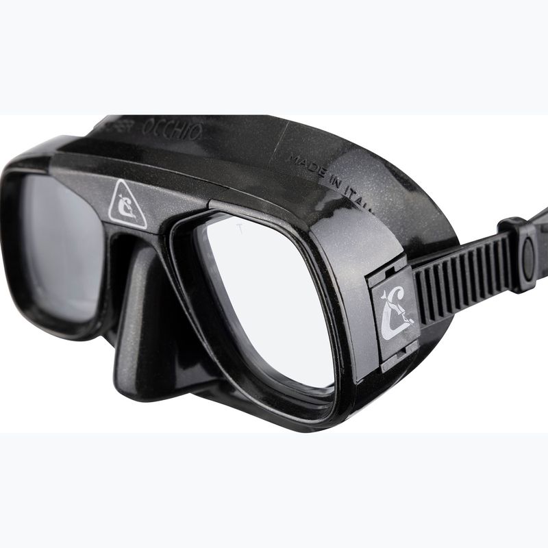 Maska do nurkowania Cressi Superocchio black/black 4