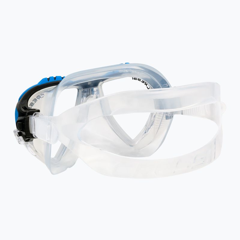 Maska do nurkowania Cressi Matrix crystal/black 4