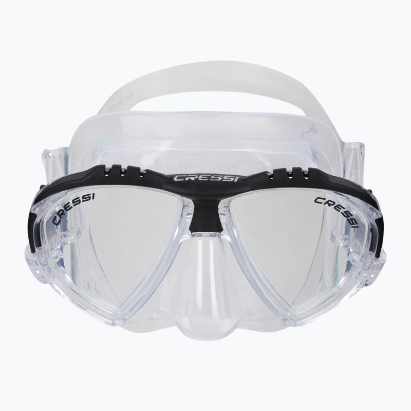 Maska do nurkowania Cressi Matrix clear/black 2