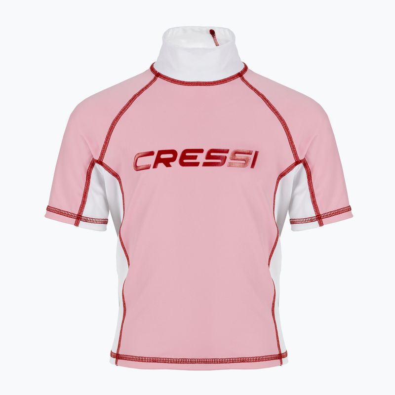 Koszulka do pływania dziecięca Cressi Rash Guard pink