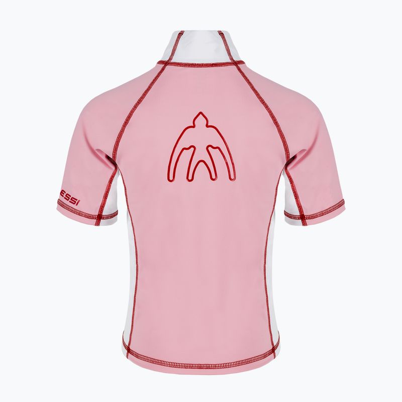 Koszulka do pływania dziecięca Cressi Rash Guard S/SL pink 2