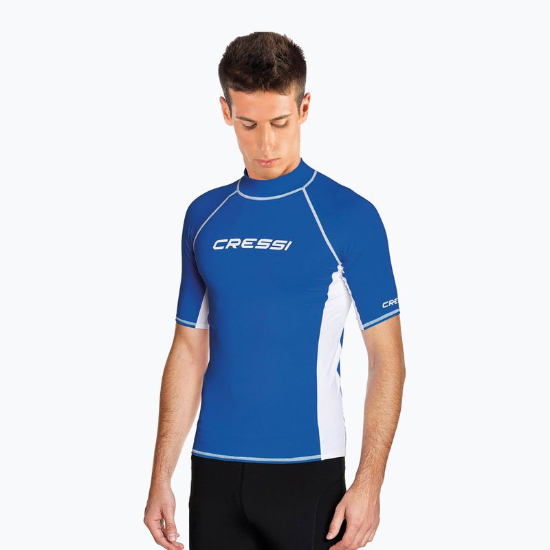 Koszulka do pływania męska Cressi Rash Guard blue 2
