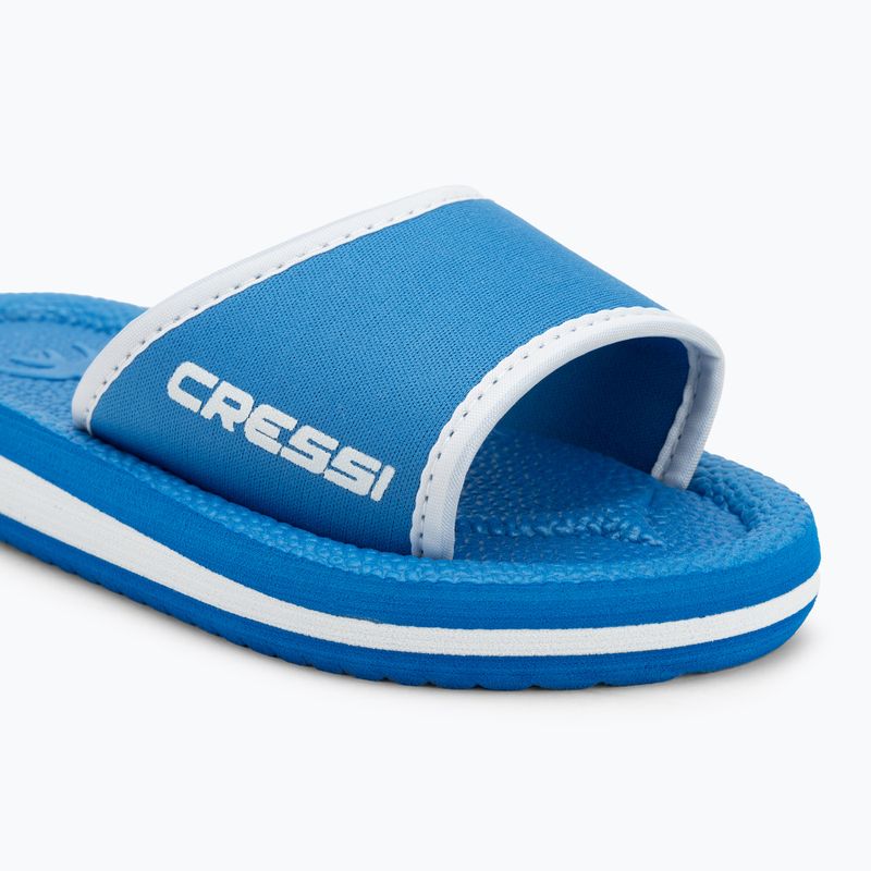 Klapki dziecięce Cressi Lipari azure/white 7