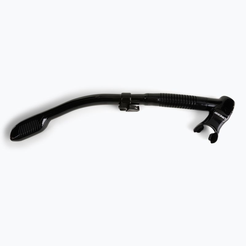 Fajka do nurkowania Cressi Dry black/black