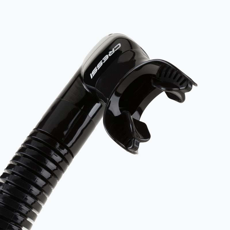 Fajka do nurkowania Cressi Dry black/black 3