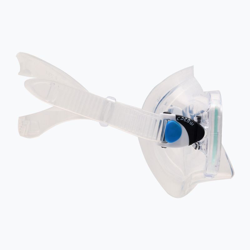 Zestaw do nurkowania Cressi Marea + Mexico Pro clear/blue 3