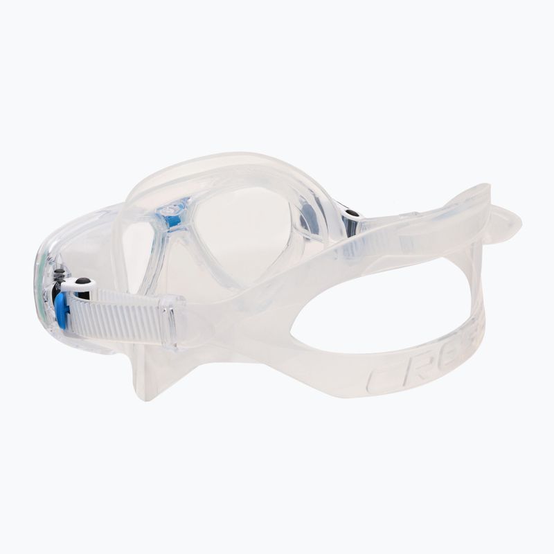 Zestaw do nurkowania Cressi Marea + Mexico Pro clear/blue 4