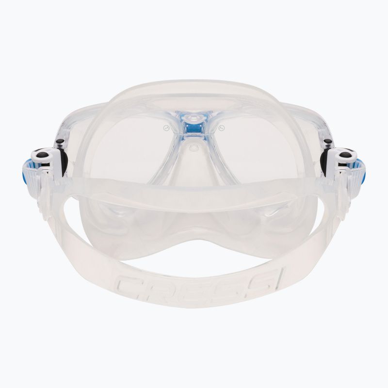 Zestaw do nurkowania Cressi Marea + Mexico Pro clear/blue 5