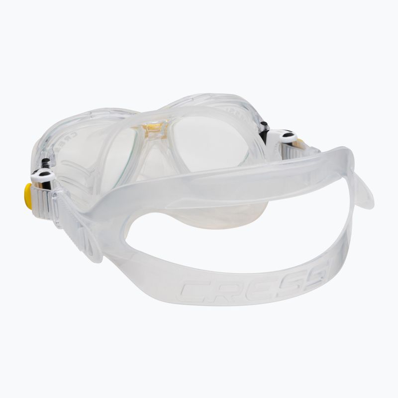 Zestaw do snorkelingu dziecięcy Cressi Marea + Top clear/yellow 4