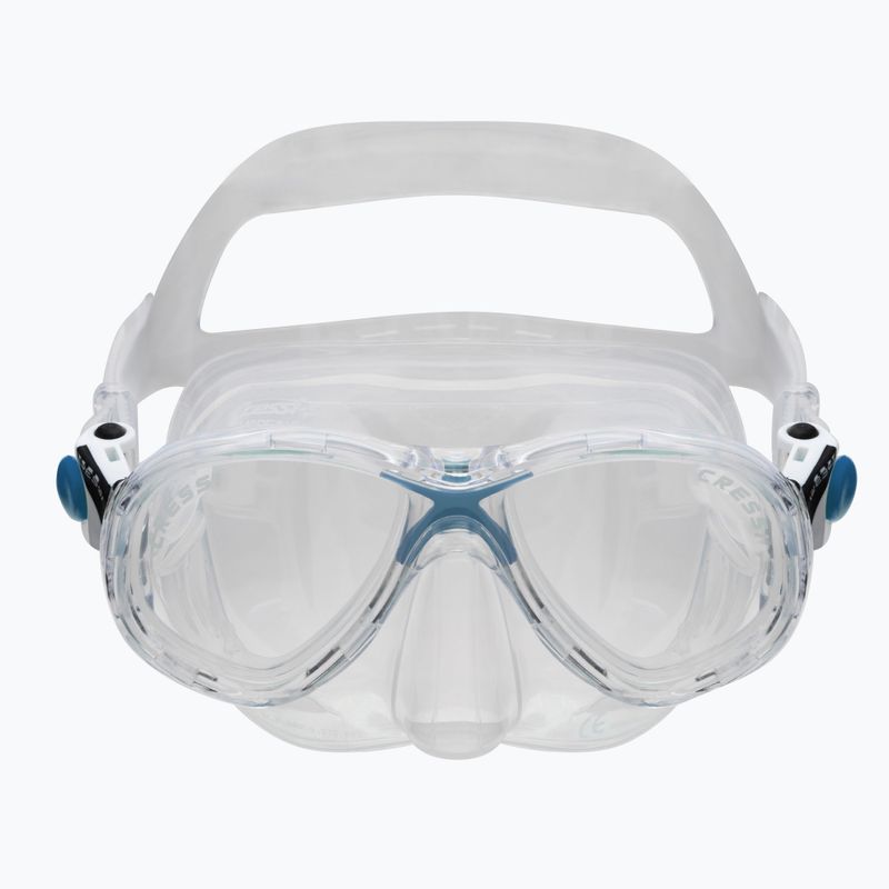 Zestaw do snorkelingu dziecięcy Cressi Marea Junior + Top clear/blue 2