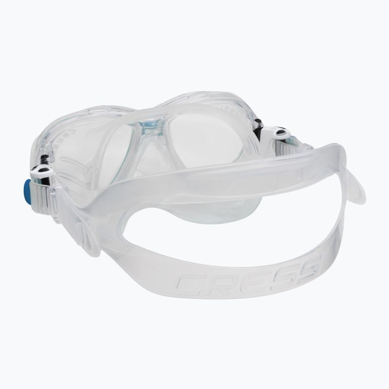 Zestaw do snorkelingu dziecięcy Cressi Marea Junior + Top clear/blue 4
