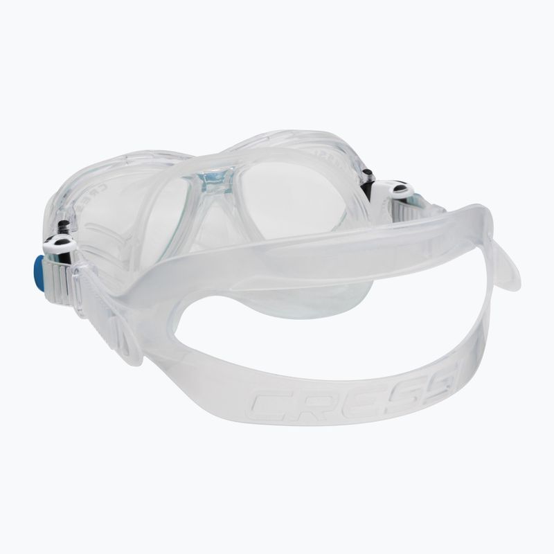 Zestaw do snorkelingu dziecięcy Cressi Marea + Top clear/blue 4