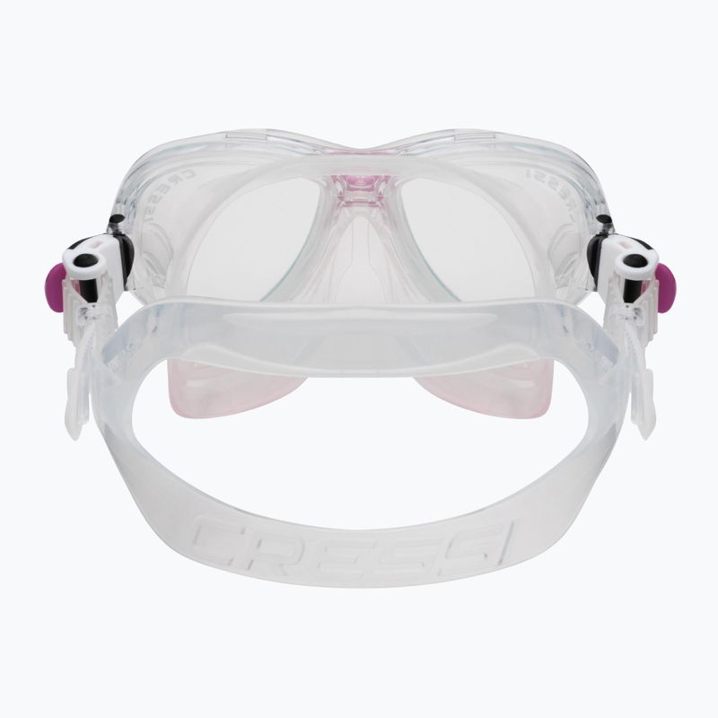 Zestaw do snorkelingu dziecięcy Cressi Marea Junior + Top clear/pink 5