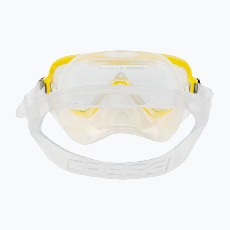 Zestaw do nurkowania Cressi Onda + Mexico clear/yellow 5