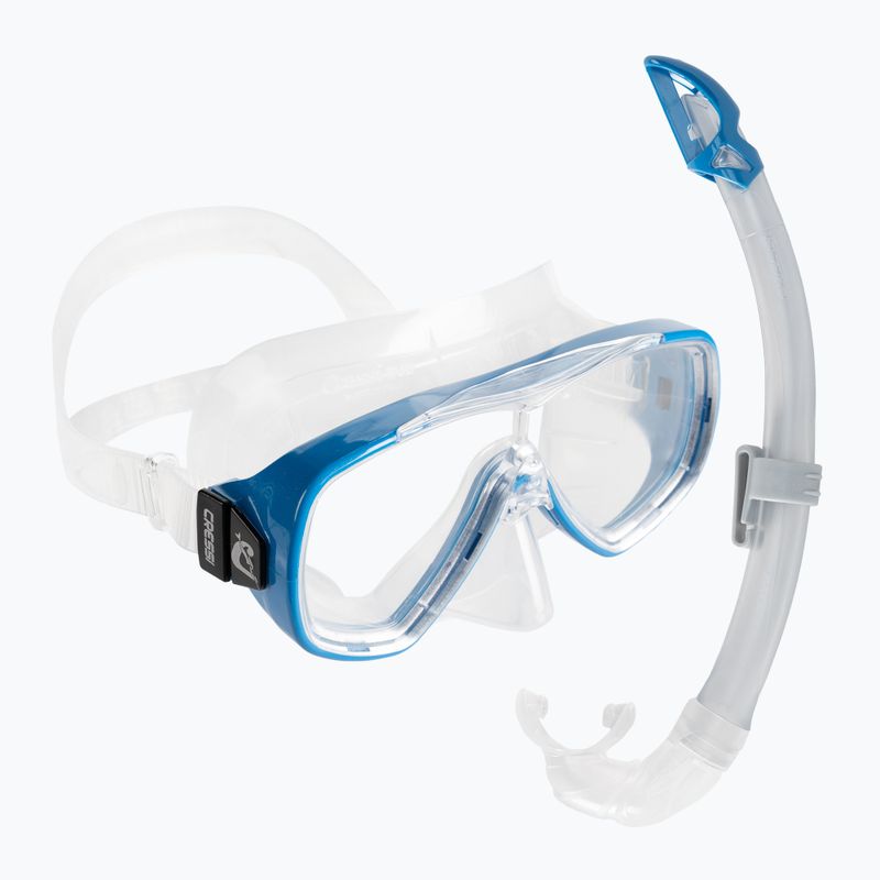 Zestaw do snorkelingu Cressi Onda + Mexico clear/blue