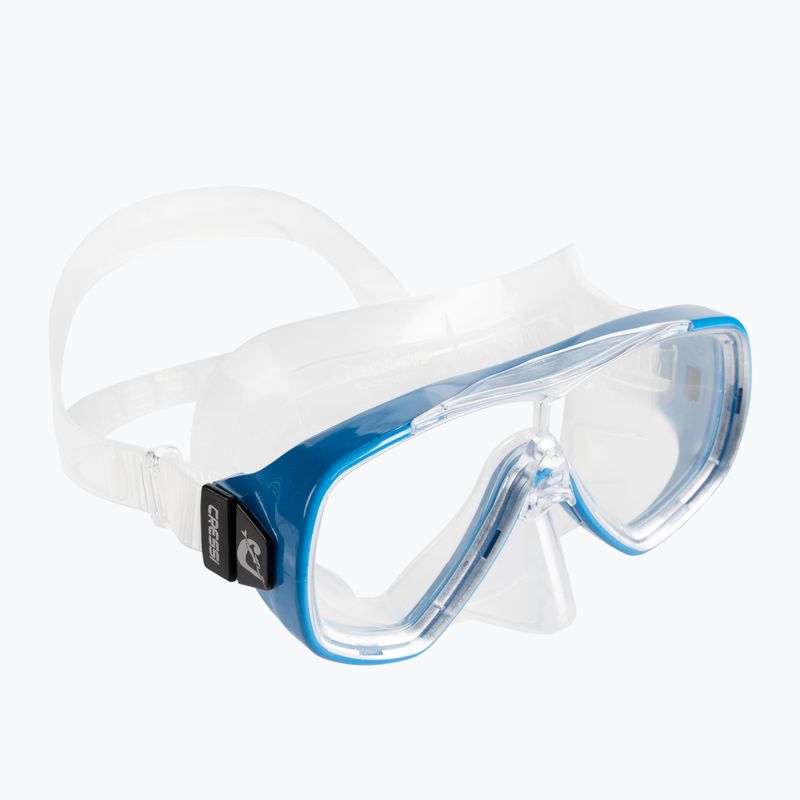 Zestaw do snorkelingu Cressi Onda + Mexico clear/blue 2