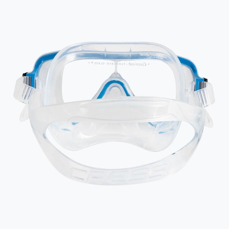 Zestaw do snorkelingu Cressi Onda + Mexico clear/blue 6