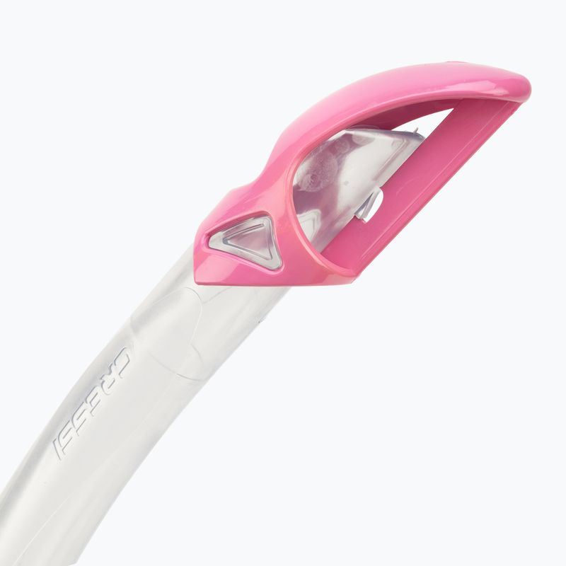 Zestaw do nurkowania Cressi Onda + Mexico clear/pink 7